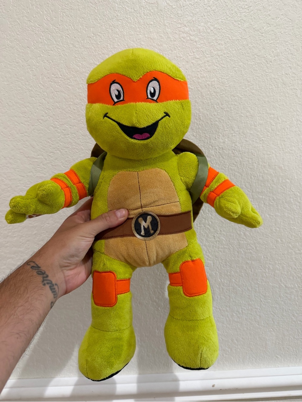 Teenage Mutant Ninja Turtle Michelangelo Plush Build A Bear
16”